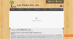 Desktop Screenshot of leotimber.com